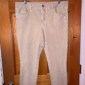 Peachy Colored Jeggings